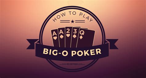 big o poker online/